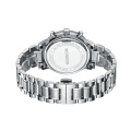 Custom logo all 316L stainless steel wristwatch water resistant minimalist luxury men quartz wristwatches